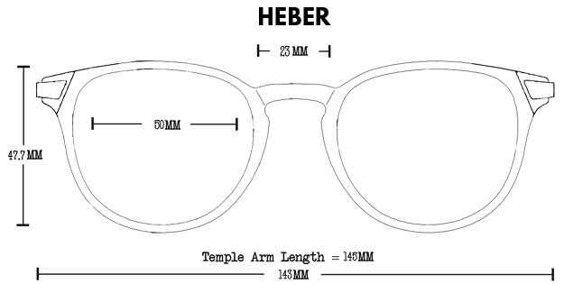 Heber Acetate Rx Optical Fit Guide